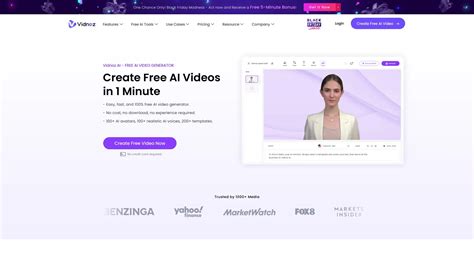 Vidnoz AI Tools: Create FREE Engaging AI Videos 10X Faster.